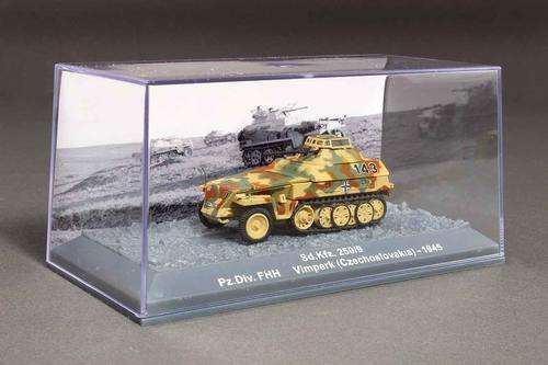 Half-track Sd.Kfz. 250/9 Pz.Div.FHH Vimperk Czechoslovakia 1945 1/72